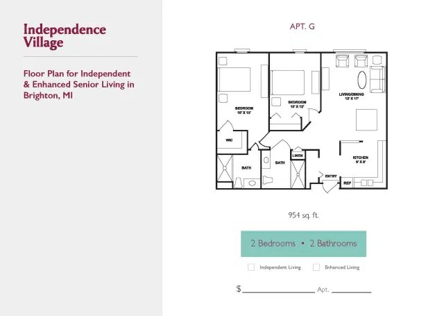 Independence Village of Brighton Valley — Independent Living — Brighton, MI photo